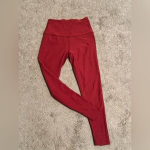 Beyond Yoga Burnt Orange Spacedye Leggings